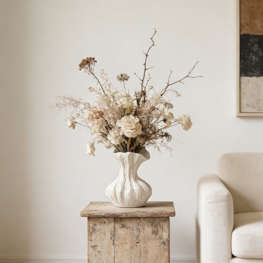 Rustic Ceramic Decorative Flower Vase